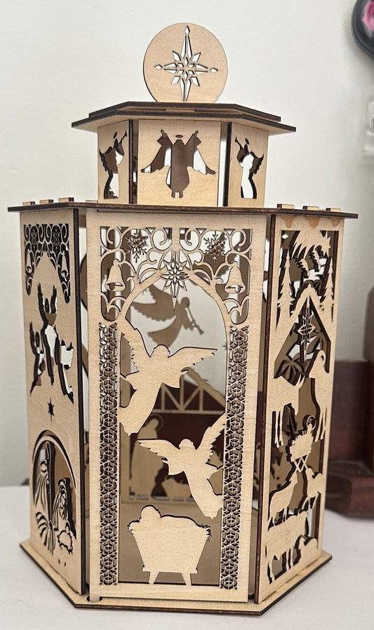 Nativity Lantern-Large