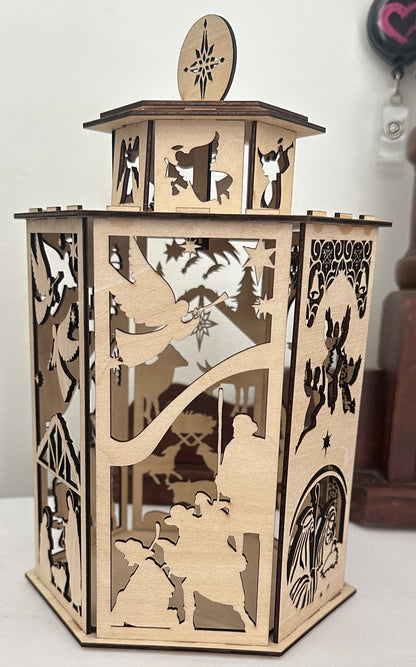 Nativity Lantern-Large