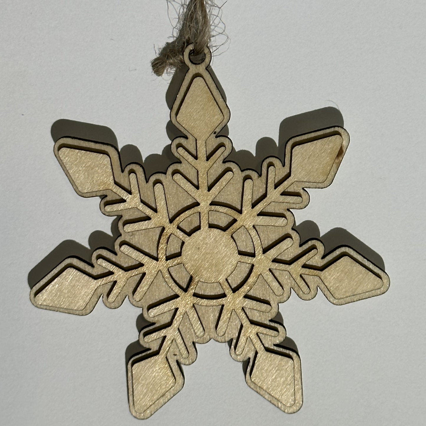 3D Ornament-Basswood