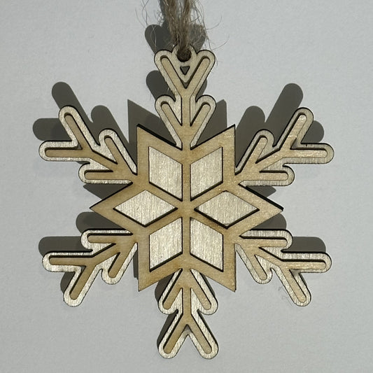 3D Ornament-Basswood