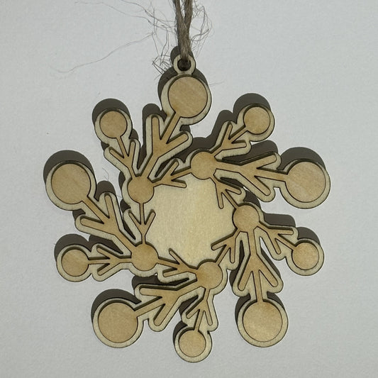 3D Ornament-Basswood